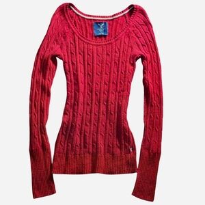 VINTAGE AMERICAN EAGLE KNIT SWEATER Elena Gilbert